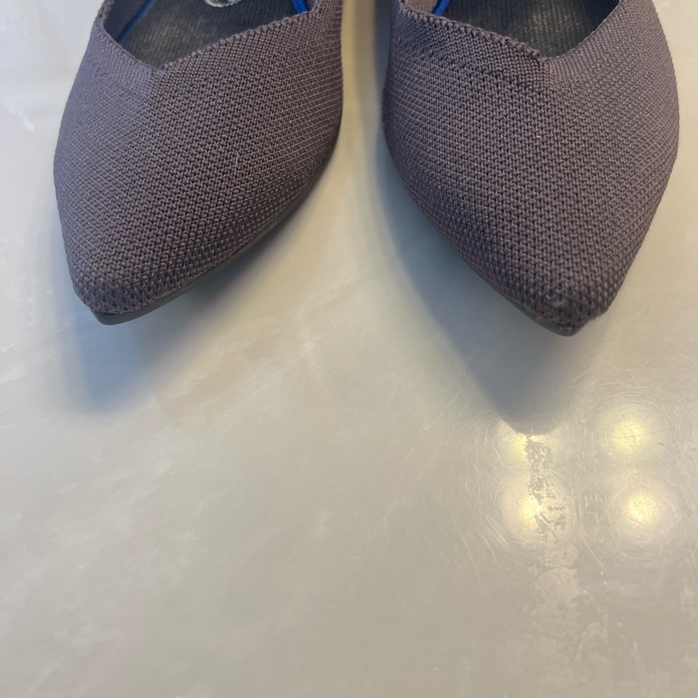Rothy’s Pointed Toe Flats In A Grape Color Size 9 - image 2